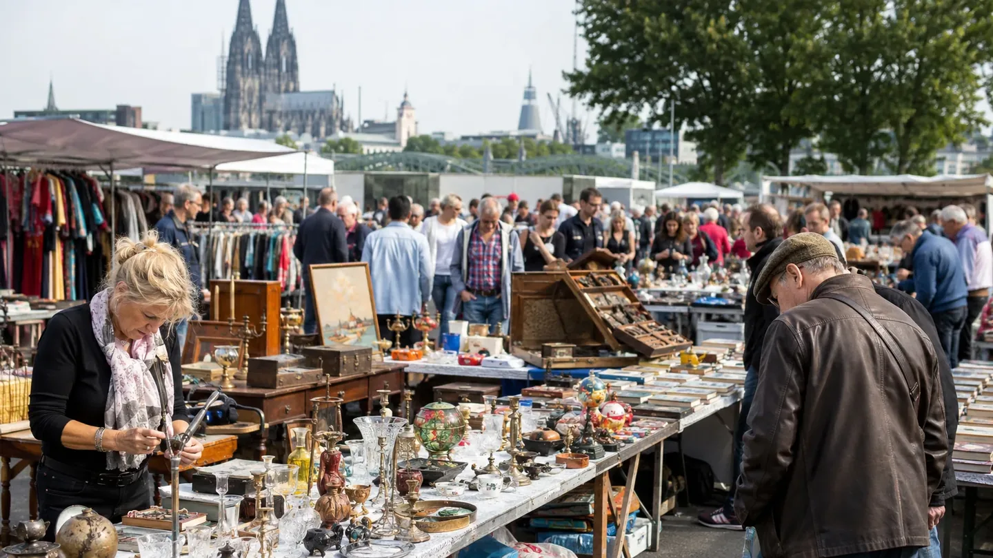 ケルンの蚤の市・フリーマーケットの楽しみ方 のイメージ