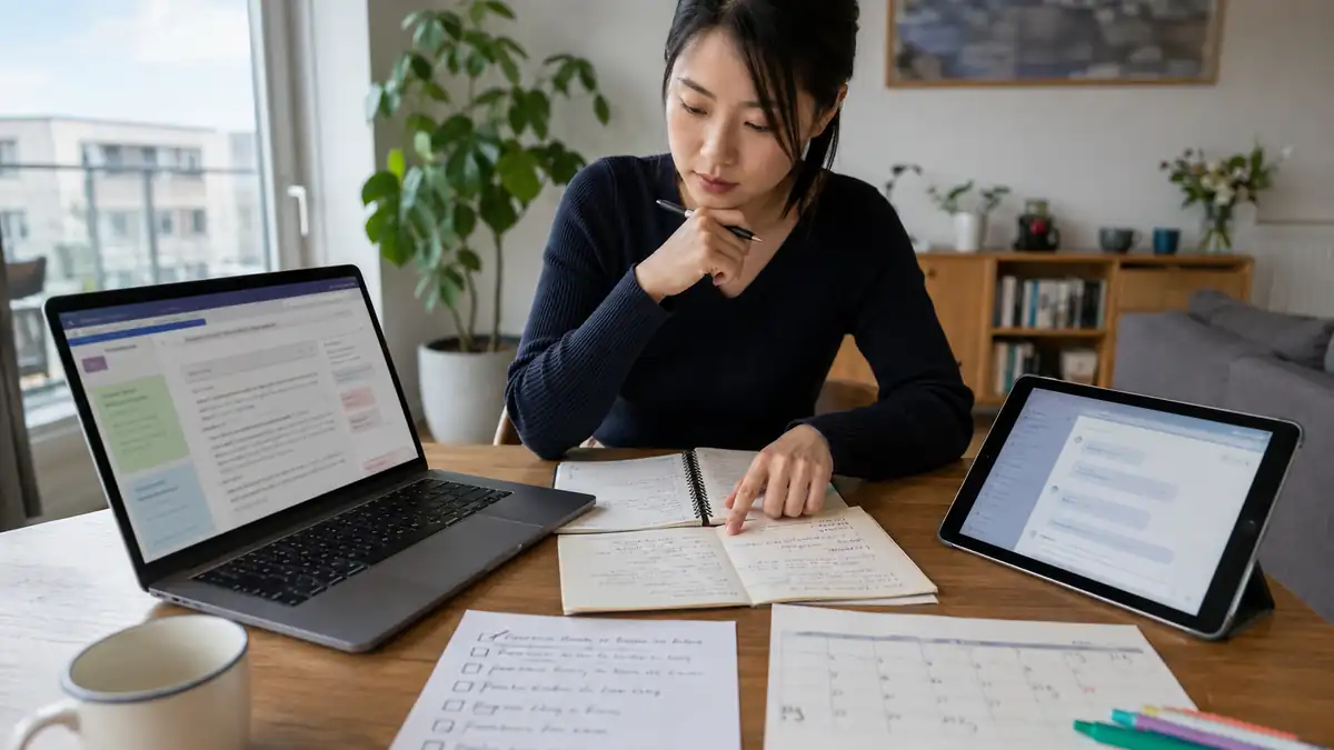 公式サイト、経験談、AIの回答を分けて確認する日本人の生活者