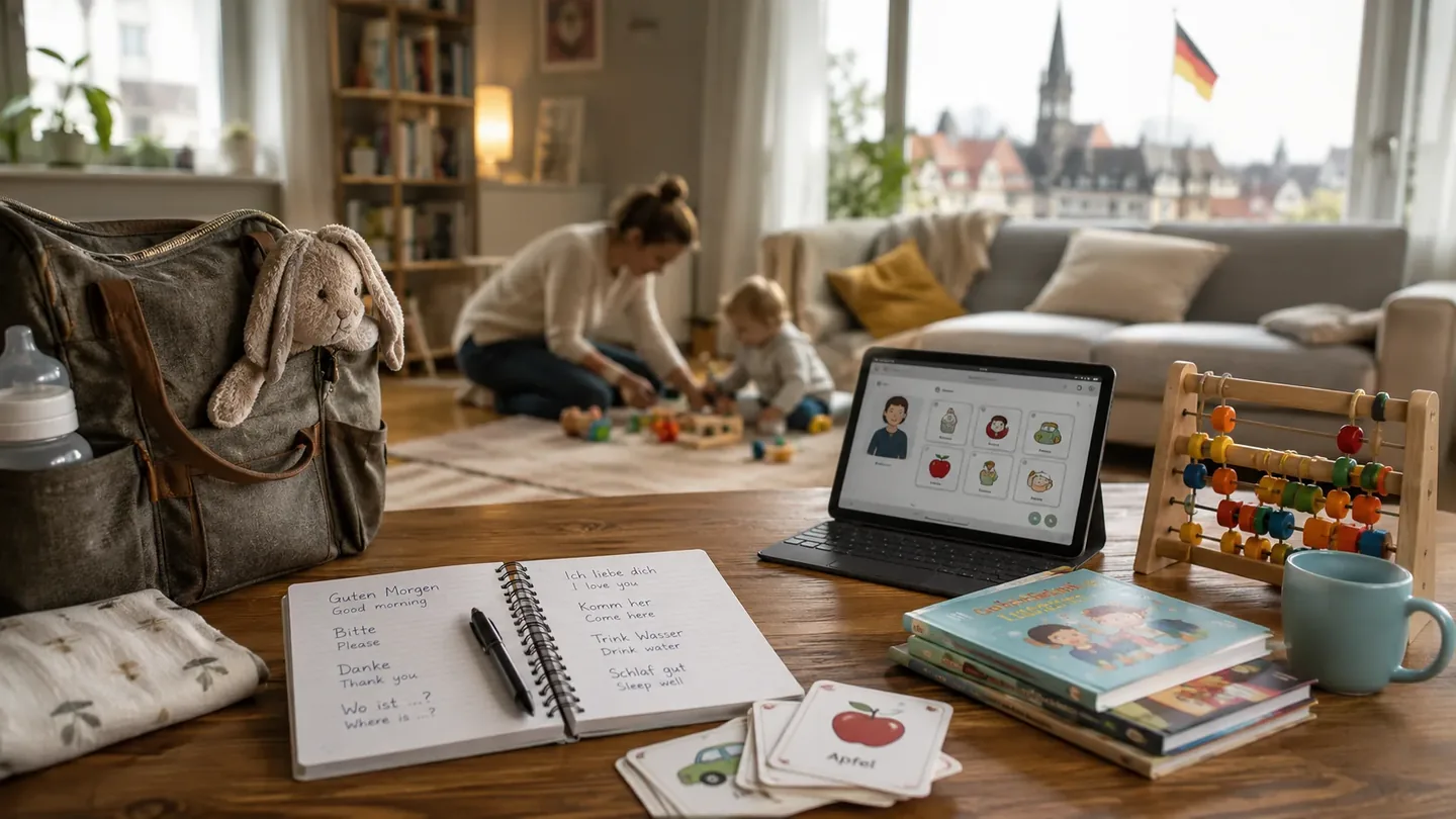 子育て世帯向けドイツ語ルート のイメージ